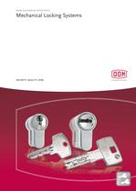 DOM mechanical locking systems - 1