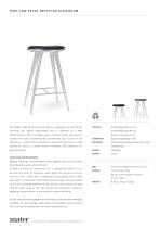 High Stool | Aluminium - 1