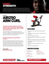 AIR250 ARM CURL - 2