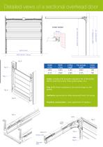 Product Information Sheet Sectional overhead door - 3