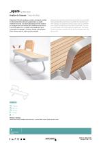 Wooden bench Epure - 1