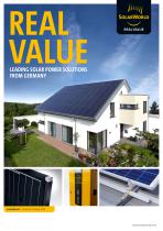 REAL VALUE Leading solar power solutions from Germany - 1