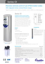 Canaletas drinking fountain with reverse osmosis Series OI-2