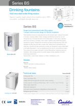 Canaletas Wall mounted bottle filling station Series BS-2