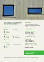 Accoya Benefits Flyer – Cladding - 2