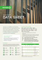 Accoya® wood Data Sheet - 1