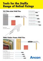 2019 Tools for the Staifix Range of Helical Fixings - 1