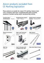 Ancon Guide: CE Marking to the CPR - 10