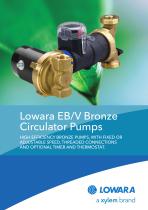 EB/V Bronze Circulator Pumps - 1