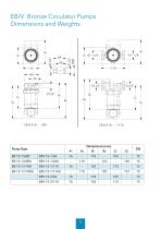 EB/V Bronze Circulator Pumps - 7