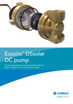 Ecocirc® D5solar DC pump - 1