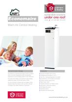 ECONOMAIRE WARM AIR CENTRAL HEATING - 1