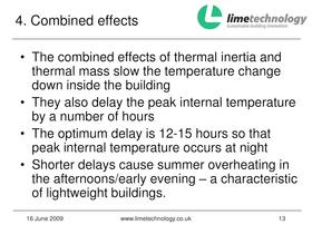 Tradical® Hemcrete® Thermal performance - 13