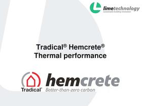 Tradical® Hemcrete® Thermal performance - 1