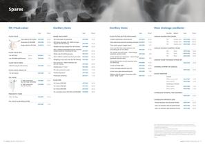 Sanitary systems price list - January 2012 - 6