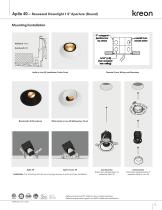 Aplis 40 – Recessed Downlight 1.5" - 3