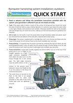 carat assembly instructions Rainwater Harvesting.co.uk 'Fitting a Carat Tank' - 2