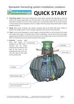 carat assembly instructions Rainwater Harvesting.co.uk 'Fitting a Carat Tank' - 3