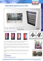 SHEVTEC® Glazed Louvre AOV - 1