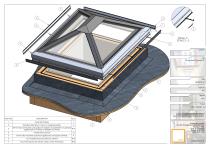 Pyramid Elongated 30 Deg Frame Upstand Section - 1