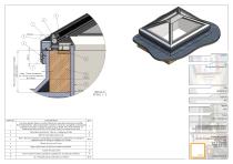 Pyramid Elongated 30 Deg Frame Upstand Section - 4