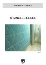 NORMANDY CERAMICS- TRIANGLES - 1