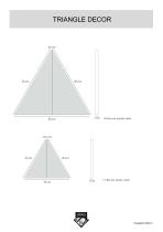 NORMANDY CERAMICS- TRIANGLES - 2