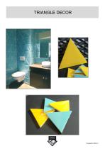 NORMANDY CERAMICS- TRIANGLES - 3