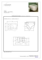 FASTER WALL-HUNG - Technical sheet FAW10 - 1