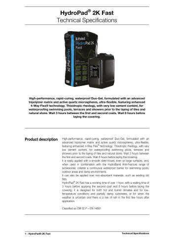 HydroPad® 2K Fast