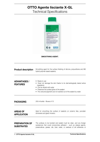 OTTO X-GL Smoothing Agent