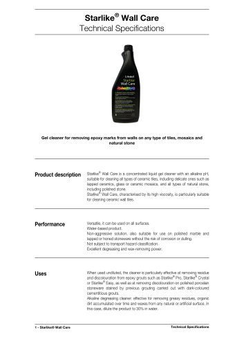 Starlike® Wall Care