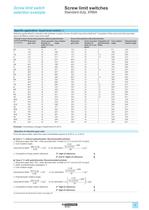 Catalogue:Screw limit switches XRBA and XR2 - 11