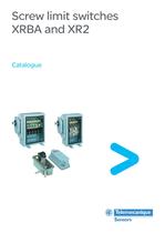 Catalogue:Screw limit switches XRBA and XR2 - 1