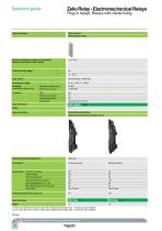 Electromechanical and solid-state relays Zelio Relay - 2013 - 10