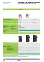 Electromechanical and solid-state relays Zelio Relay - 2013 - 12