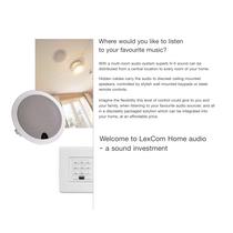 LexCom Audio - Multi room audio system - 3