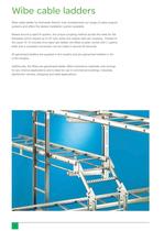 Wibe cable ladders-product catalogue  2013 - 4