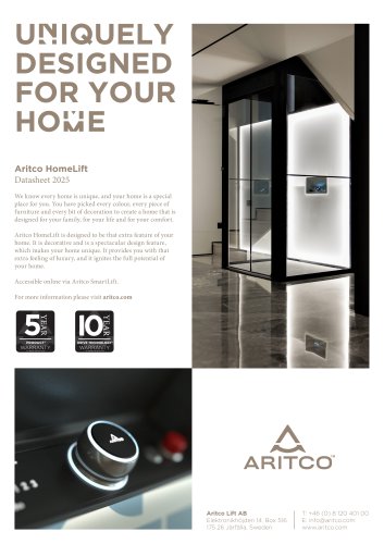 Aritco Homelift Access Aritco Pdf Catalogs Documentation Brochures