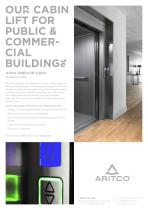 Aritco PublicLift Cabin - Datasheet in English - 1