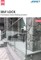 SELF LOCK Frameless Glass Railing System - 1