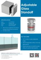 SELF LOCK Frameless Glass Railing System - 2