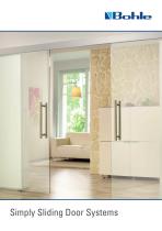 Simply Sliding Door Systems 2013 - 1