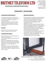 Colonade security pipe-3