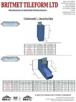 Colonade security pipe-4
