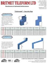 Colonade security pipe-6