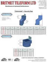 Colonade security pipe-8