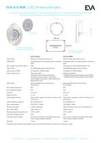 EVA A12 40W LED underwater light - 1