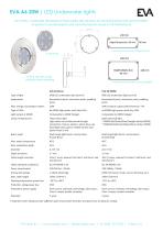 EVA A6 20W LED underwater light - 1