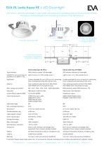 EVA DL Leda Aqua HE LED downlight